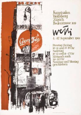 Kunstsalon Wolfsberg Zürich - Wetli - 1969