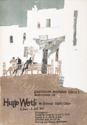 Kunstsalon Wolfsberg Zürich - Hugo Wetli - 1965