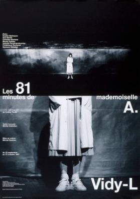 Les 81 minutes de mademoiselle A. - Vidy-L