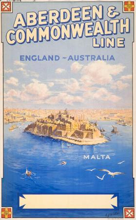 Aberdeen & Commonwealth Line - England - Australia