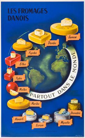 Les fromages danois - Partout dans le monde