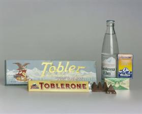 Tobler - Toblerone, - Nut Milk Chocolate, Fontessa Elm - Mineralwasser, Firn Ice - Vanille, Halter - Haschi Kräuterbonbons