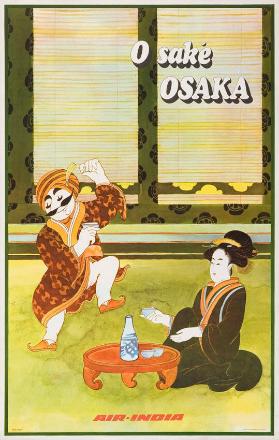 O saké - Osaka - Air-India