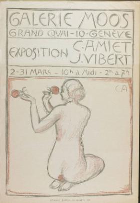 Galerie Moos Genève - Exposition F. Hodler - 11 Mai au 30 Juin 1918