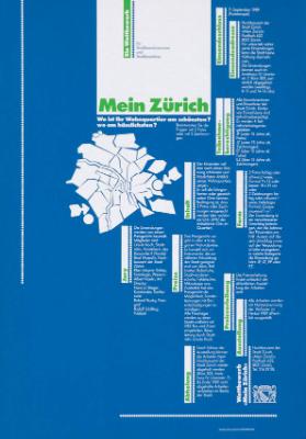 Ein Wettbewerb - Mein Zürich - Wo ist Ihr Wohnquartier am schönsten? Wo am hässlichsten?
