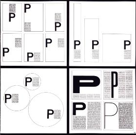 Uebungen mit typografischen Elementen