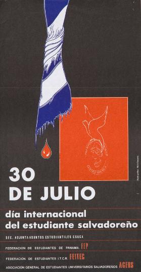 30 de Julio - día internacional del estudiante salvadoreño