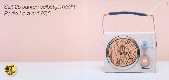 Seit 25 Jahren selbstgemacht - Radio Lora auf 97,5.