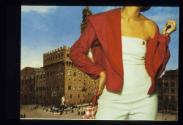 A.RUFLI ; Tapetenwechsel - viele Grüsse ; Bild 18 ; Leporello Foto-Styling Florenz Piazza della…