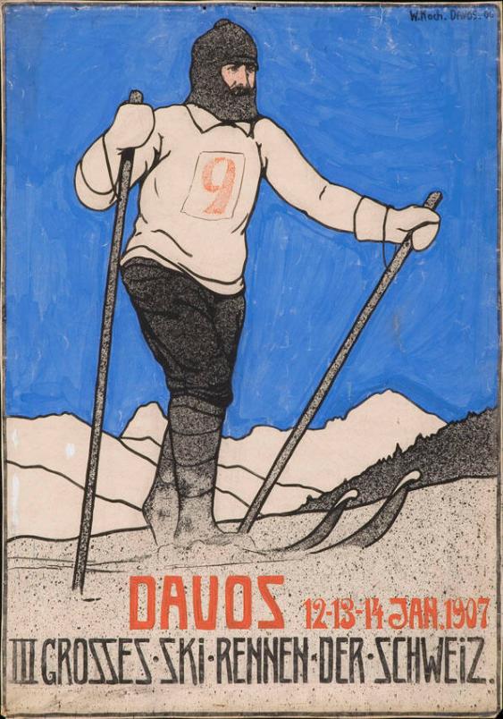 Davos - III. Grosses Skirennen der Schweiz