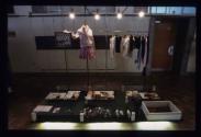 SPORTFREUDINNEN ; Bild 6 ; Ausstellungsgestaltung , Vitrine Accessoires und Kollektion