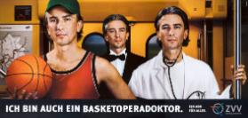 ZVV Richtig verkehrt. Ein Abo für alles. Ich bin auch ein Basketoperadoktor.