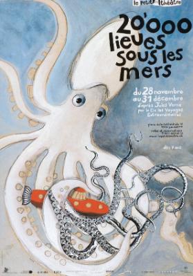 Le petit théatre - 20.000 lieues sous les mers - d'apres Jules Vernes