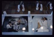 Hommage to Blaze ; Bild A ; Ausstellungsgestaltung : Foto-Styling  und Tatzenschuh
