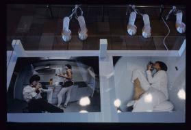 Hommage to Blaze ; Bild A ; Ausstellungsgestaltung : Foto-Styling  und Tatzenschuh

