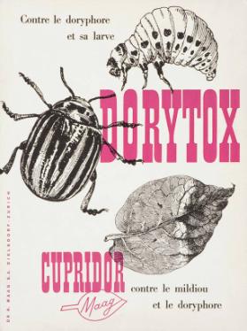 Contre le doryphore et sa larve Dorytox - Cupridor contre le mildiou et le doryphore