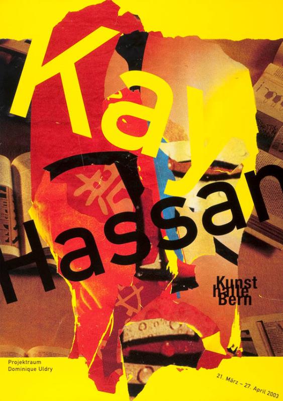 Kunsthalle Bern - Kay Hassan - Projektraum Dominique Uldry