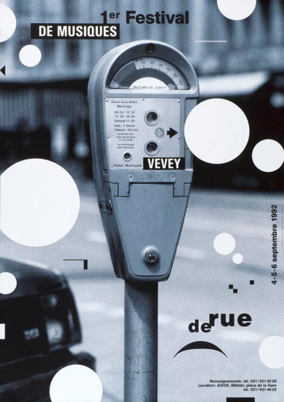 1er Festival de musiques de rue - Vevey