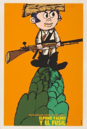 Elpidio Valdes y el fusil - dibujo animado cubano de Juan Padrón