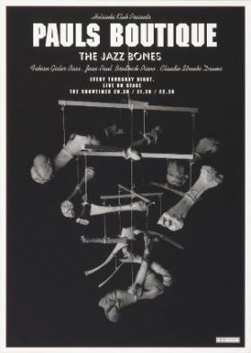 Helsinki Club presents - Paul's Boutique - The Jazz Bone - Every Thursday night live on stage