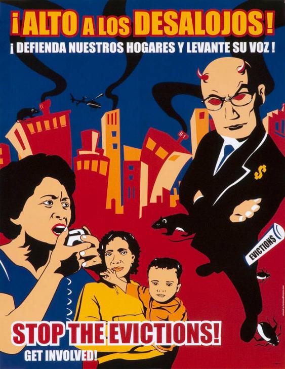Alto a los desalojos! Defienda nuestros hogares y levante su voz! Stop the Evictions! Get involved!