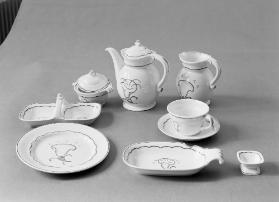 Tafelservice: Tasse mit Untertasse