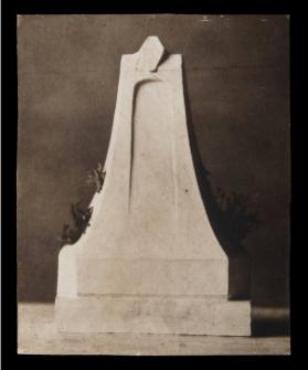 Modell für ein Grabmal (Stele)