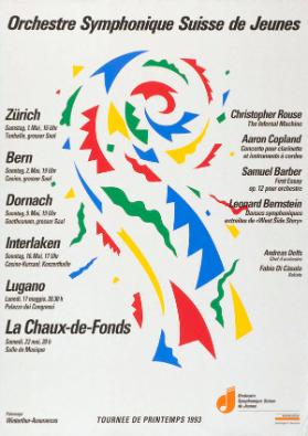 Orchestre Symphonique Suisse de Jeunes - Tournée de Printemps 1993