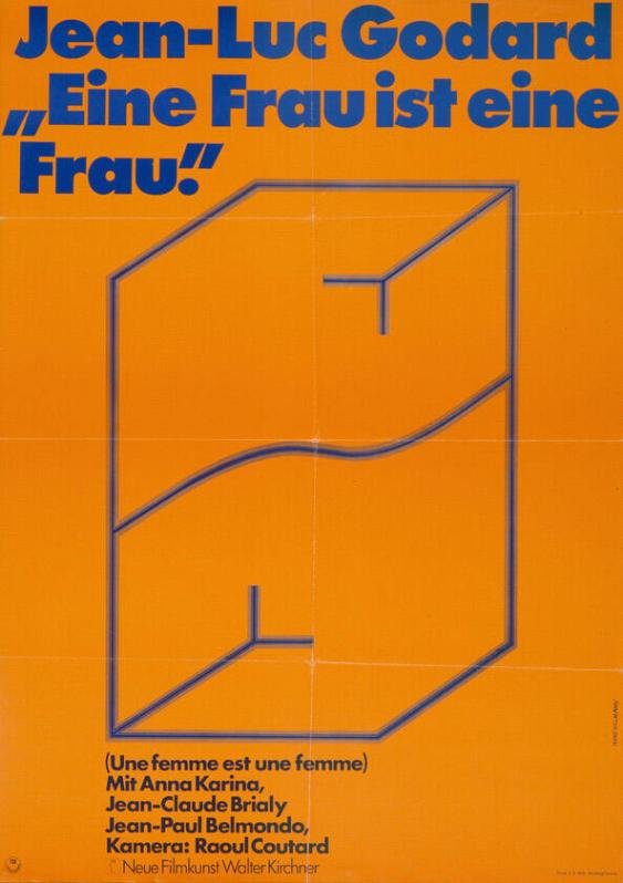Jean-Luc Godard - "Eine Frau ist eine Frau."