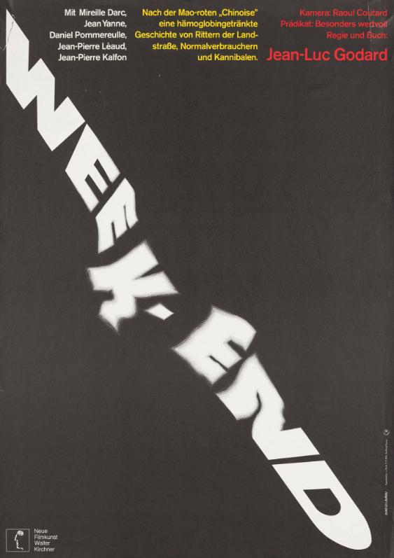 Week-End - Regie und Buch: Jean-Luc Godard
