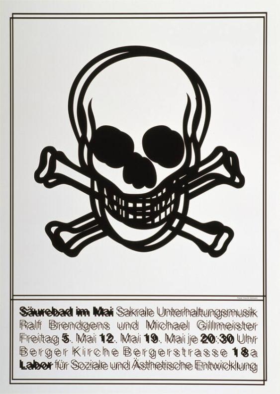 Säurebad im Mai - Sakrale Unterhaltungsmusik - Labor für Soziale und Ästhetische Entwicklung