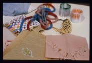ELOISE EL COMPAGNERO ; Ausstellungsgestaltung :  diverse Materialien zur Kollektion

