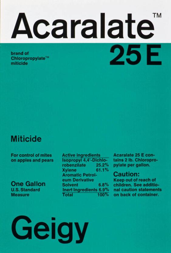 Acaralate 25E Geigy