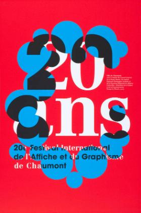 20e Festival International de l'Affiche et du Graphisme de Chaumont