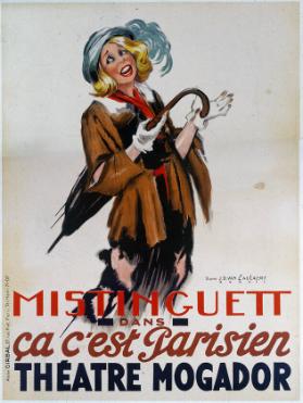 Mistinguett dans ca c'est Parisien - Théatre Mogador