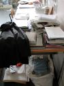Arbeitstisch / Studienbereich Textil
