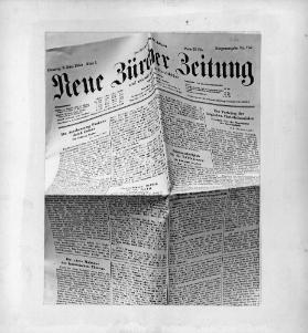 Tramplakat NZZ