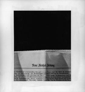 Tramplakat für NZZ