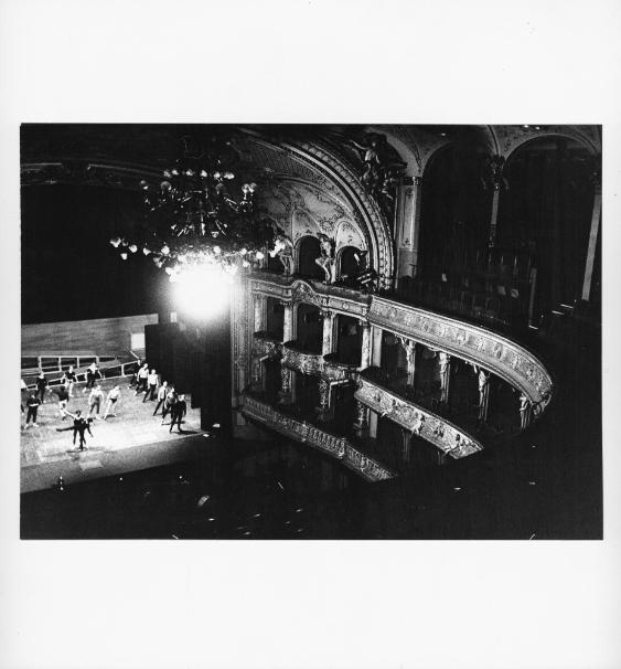 Stadttheater ; während den Proben zu Petruschka