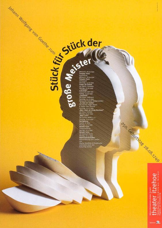 Stück für Stück der grosse Meister - Johann Wolfgang von Goethe zum 250. Geburtstag - Theater Itzehoe