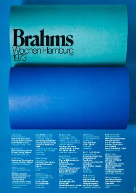 Brahms Wochen Hamburg 1973