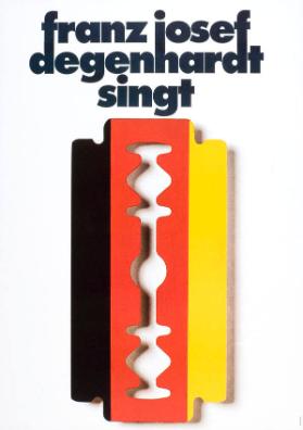 Franz Josef Degenhardt singt