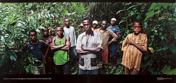 Michael von Graffenried: Baka pygmies in the equatorial forest near Abong Mbang, East Region, Cameroon 2008