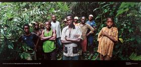 Michael von Graffenried: Baka pygmies in the equatorial forest near Abong Mbang, East Region, Cameroon 2008