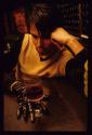 Projekt Gloves ; 'Don Juan' ; Bild 1 ;  Fotostrecke B (beim Wein)
