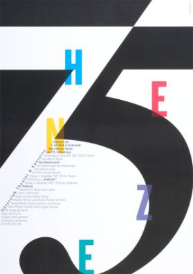 Henze - Gütersloh Theater & Konzerte - Geboren am 1. Juli 1926 in Gütersloh: Hans Werner Henze zum 75. Geburtstag