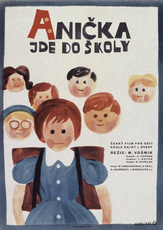 Anička jde do školy - Český film pro děti podle knihy J. Rysky
