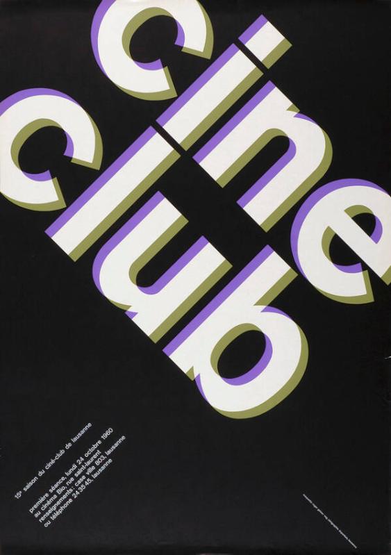 Ciné-Club, Lausanne, CH
