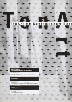 TonArt 90 - Kunstmuseum Bern