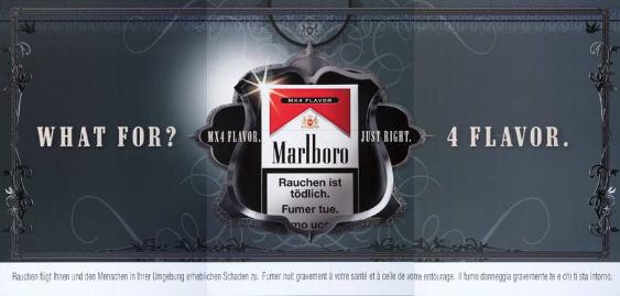 What for? 4 Flavor. Marlboro Mx4 Flavor